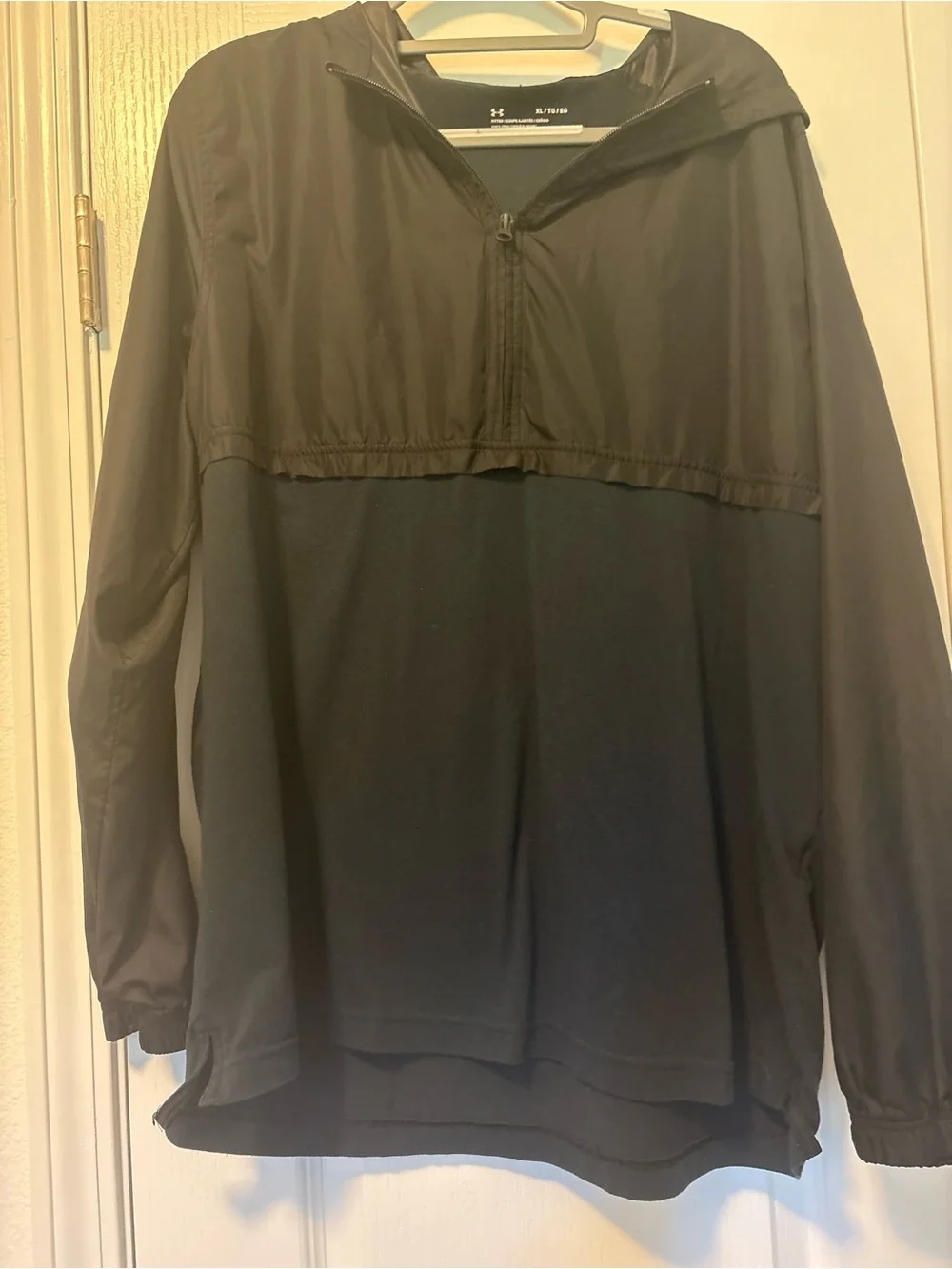 Jordan Black Men's Windbreaker Pullover Jacket